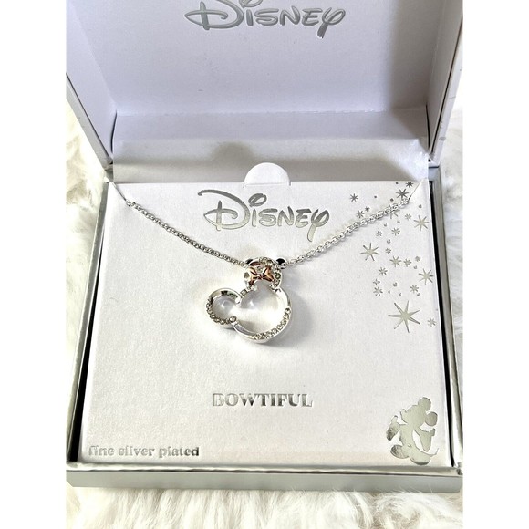 Disney LA Rocks °O° Minnie Mouse “Bowtiful” NIB Necklace - Picture 2 of 4